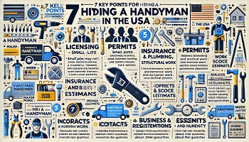 7 Key Points for Everyone Who Will Need a Handyman in the USA